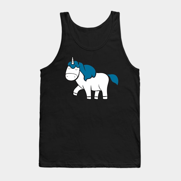 Unicorn In Daily Life Tank Top by KsuAnn